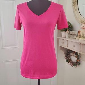 Nike Dri-Fit athletic cut pink tee Size S